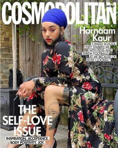 Harnaam Kaur on Cosmopolitan