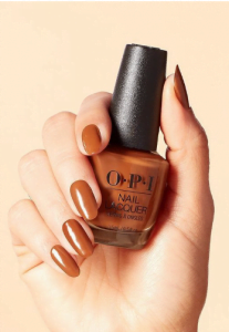 5 Trending Nail Designs- Warm Chestnut FTW Nail design Trend