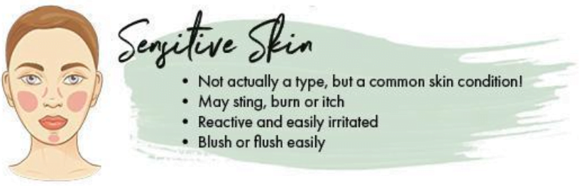 sensitive skin type