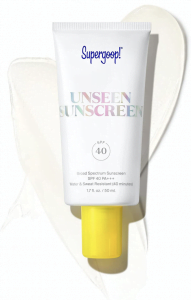 The Best Skincare Routine for Combination Skin- Supergoop sunscreen