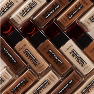 The Best Drugstore Complexion Products- Loreal Infallible foundation 