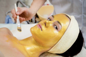 Gold facial