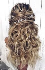 10 best Bridal Hairstyles ideas- Hairstyle with Tiara