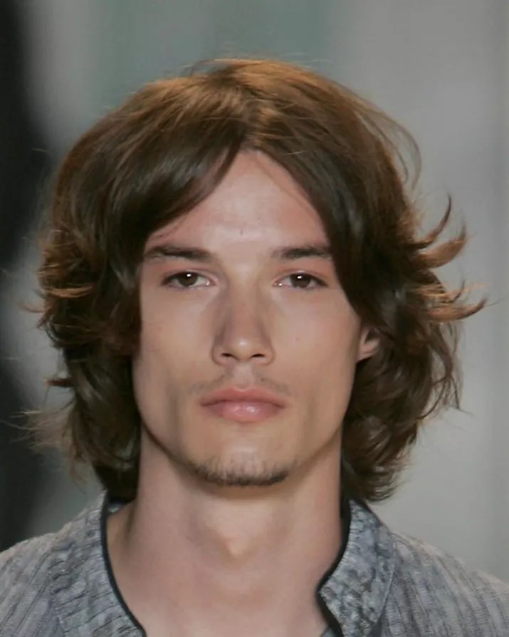 Medium-length-hairstyles-for-men-70's-Inspired-Shag