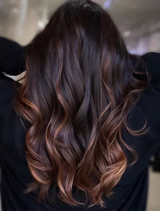 50 Dark Brown Hair with Highlights Ideas for 2023  Hair Adviser