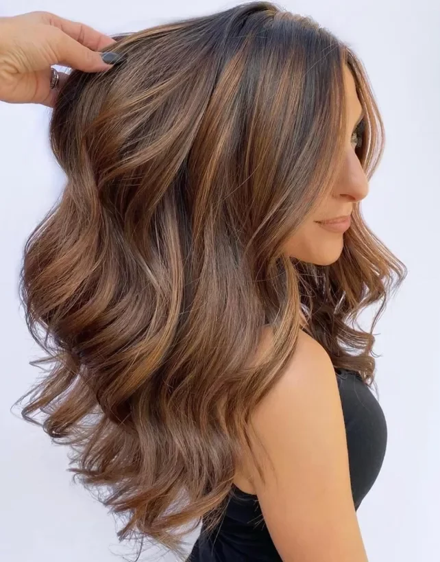 Caramel-And-Blonde-Highlights-for-women