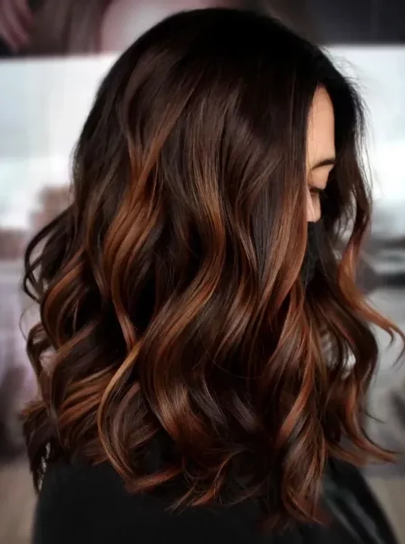 Dark-Hair-with-Auburn-Highlights-hair-colour-for-women