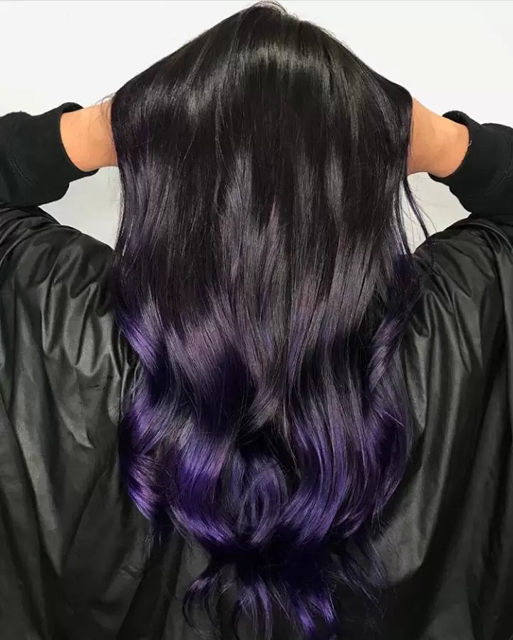 Purple-Ends-hair-colour-women